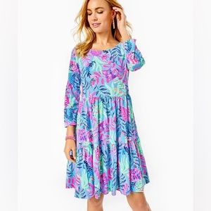 Lilly Pulitzer Geanna Swing Dress XXL EUC